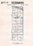 Petersburg Township - West, Nelson County 1959